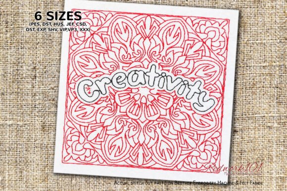 Creativity Word Embroidery Design: A Seller’s Honest Review