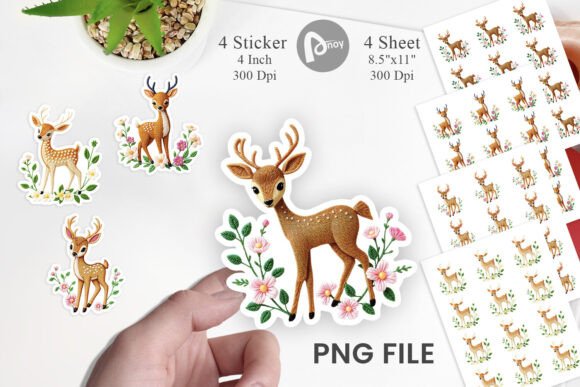Deer Embroidery Sticker: A Seasonal Designer’s Review