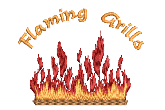Flaming Grills Embroidery Design: A Designer’s Honest Review for Boutique Sweatshirts