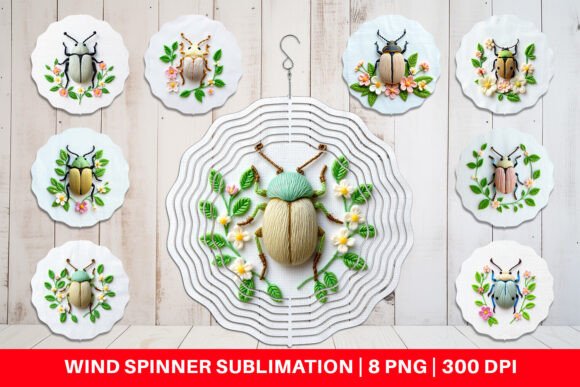 Wind Spinner Beetle Embroidery: A Seasonal Designer’s Review