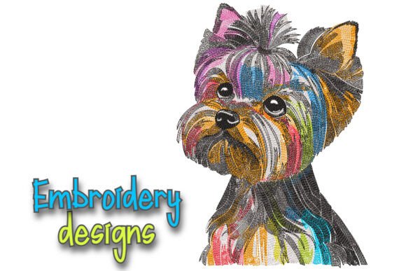 Yorkshire Terrier Embroidery Design Review